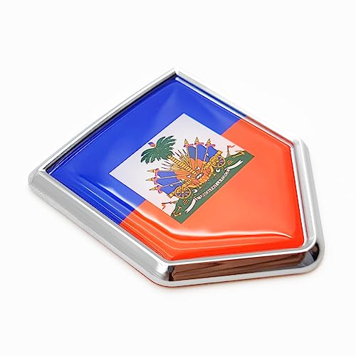 Sticker drapeau Haïti voiture Overdecor pour exprimer votre fierté nationale