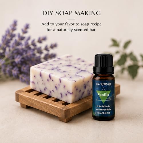 Image of BURIBURI Vanilla Lavender Essential Oil Set Aromatherapy 10MLx2