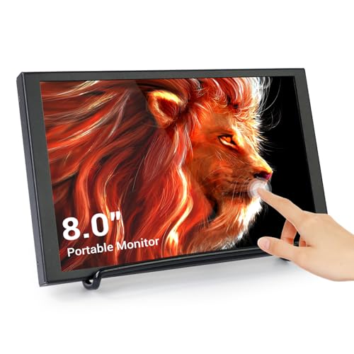 モバイルモニター 8インチ タッチパネル搭載 小型ディスプレイ