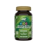 Nature's Way Kids Growing Bones & Muscles Gummy, Supports Healthy Bones & Muscles*,...