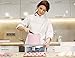 Kootek Aluminium Cake Turntable, 12 Inch Rotating Cake Stand, 35 pcs Cake Decorating Kit Supplies with 24 Numbered Icing Piping Tips, 2 Frosting Spatula, Pastry Bags and Other Baking Tools