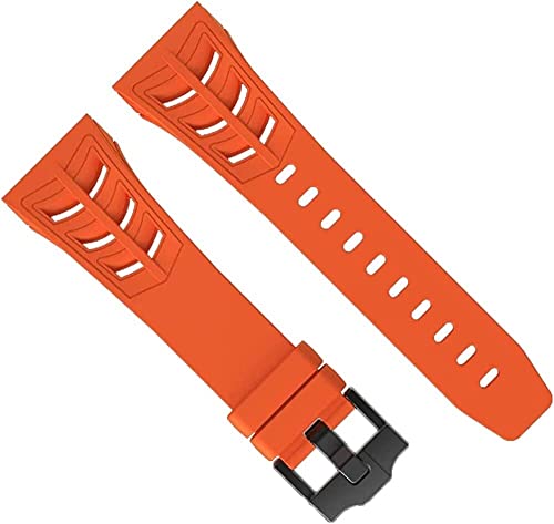Funda de fibra de carbono para Apple Watch para evitar arañazos con marco de repuesto