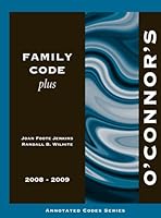 O'Connor's Family Code Plus 2008-2009 1598390589 Book Cover