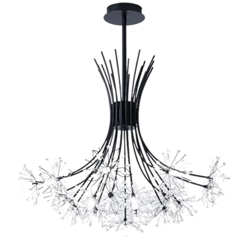 Lustre en cristal moderne pour créer une ambiance feutrée dans le salon