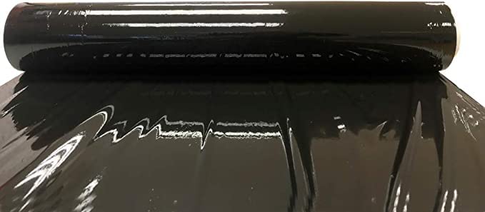 IDMENAGE - Manual Stretch Film 450MM - Color Opaque Black, 50L x 11W cm - Image 2