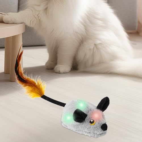 Jouet intelligent pour chat : peluche télécommandée anti-ennui - 4