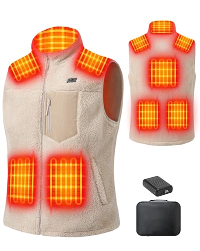 Gilet chauffant homme pour soulager le froid et rester au chaud dehors