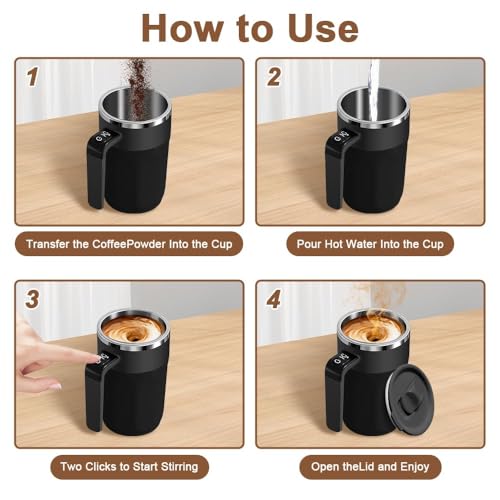 CBGYYWF Magnetic Self Stirring Mug