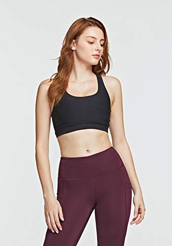 Calça feminina TSLA Bootcut Flare cintura alta controle de barriga casual ioga ativo com bolsos, Boo