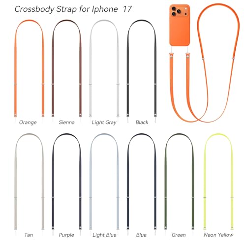Dreem Adjustable Crossbody Phone Strap – Hands-Free Phone Lanyard for Neck & Shoulder Carry, Universal Fit Compatible with iPhone and Smartphones [Brown] by Dreem - Used condition - Image 3
