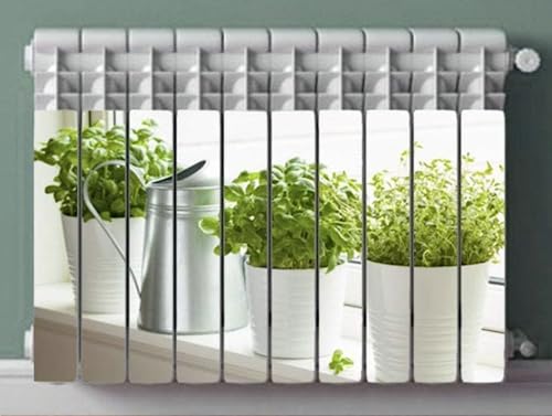 Termosifone Plants Rivestimento Adesivo Laminato Stickers Termosifone Wrapping Interior Design Arredamento Cucina