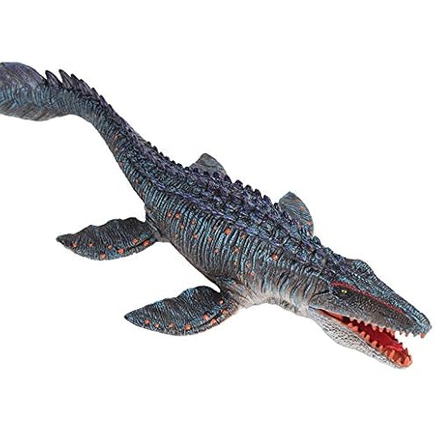 JOKFEICE Mosasaurus Jurassic Dinosaur Realistic Sea Animal Figures, Science Project, Cake Topper, Early Educational Toys Birthday for Kids Cover
