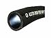 Jason Industrial 4370-0400-050 EPDM Series 4370 Concrete Placement Material Handling Hose, 800 psi, 4.96" OD, 100