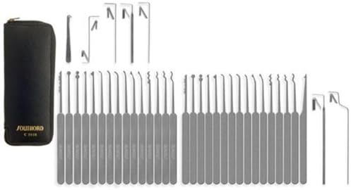 Southord37 Piece Slimline (Euro) Lock pick-set