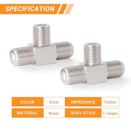 Conector de cable de satélite Elecbee para mejorar la televisión del salón con VCR 4