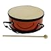 Detazhi Exquisite hölzerne Handtrommel doppelt seitlich mit Hammerschläger für Kinder musikalisches Spielzeug (Farbe: 1) (Color : 1)