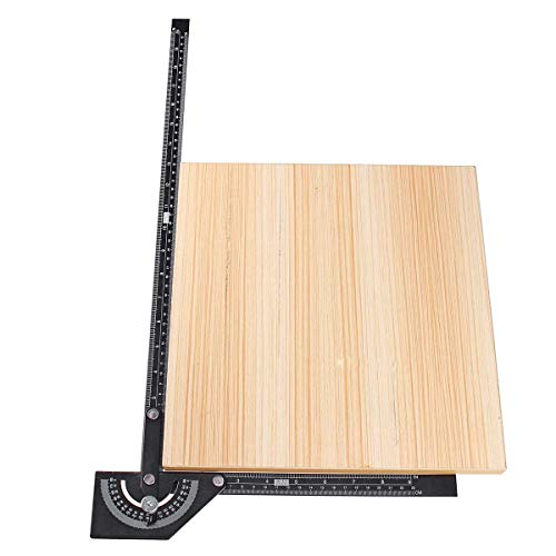 KANBUN Wskaźnik suwmiarki, 230 x 500 mm cyfrowy miernik nachylenia kątomierza wskaźnik kątomierza kątowe cyfrowa linijka lokalizator kątowy narzędzie pomiarowe