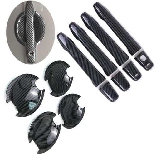 Autocollant poignée de porte Lancer 2008-2020 rigide et chromé