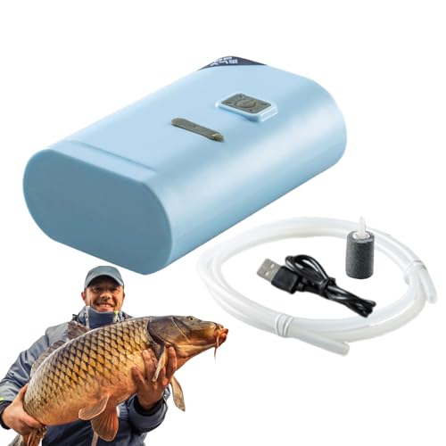Evita la falta de oxígeno en tu pecera con este oxigenador USB regulable