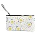 Produktbild N/C Pusteblume blühende Pflanze, niedliches Leinen, Münzgeldbörse, Tasche, Reißverschluss, Handschlaufe, Make-up, Federmäppchen für Frauen und Mädchen, personalisierbar