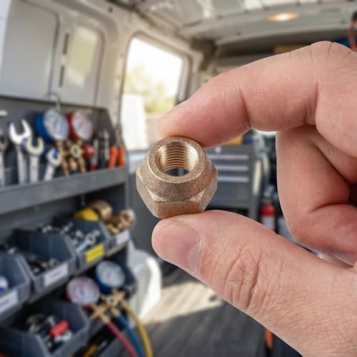 Conector de latón para aire acondicionado: pack de 20 juntas herméticas e indeformables 8