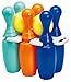 Jouets Ecoiffier-155-Jeu 6 quilles Bowling 23 cm-Jeu de Plein air pour Enfants-Dès 18 Mois-Fabriqué en France
