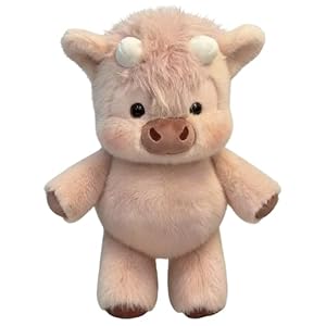 Générique Sanglier en Peluche - Veau Courant De 45 Cm, Peluche Douce Et Mignonne, Mouton À Collectionner, Animal EnPeluche pour Hommes, Femmes, Enfant Et Adolescents