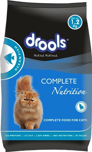 Image of Drools Adult Dry Cat Food Ocean Fish 1.2kg Pack