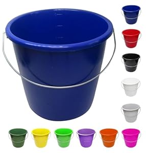 Netproshop Eimer Klein mit Skala 5 Liter