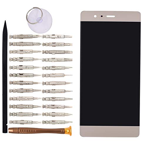 Image of LCD Screen Display Digitizer Touch Panel Without Frame Screen Replacement for Huawei P9 EVA-L09 EVA-L19 EVA-L29(Gold)