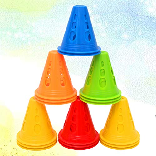 LIOOBO 50 peças de cones de estrada para treinamento, cones para skate, xícara para patinação de rol