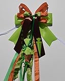  Dino-Zuckertütenschleife mit Mini-Schultüte, Schultütenschleife Dino, NAME gratis