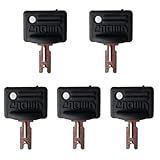 Hochwertiges Produkt. 5 Stück 107151-002 Ersatz-Zündschlüssel für Crown Forklift Clark Gradall Gehl Hyster Komatsu Yale LKW Traktor Stapler
