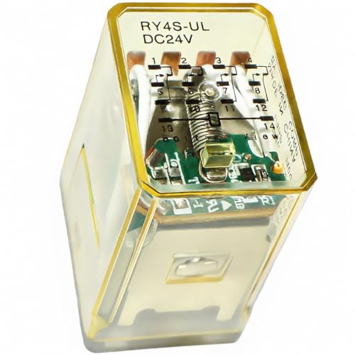 Relais RY4S-ULDC24V 24V miniature 4PDT pour circuit de commande série RY