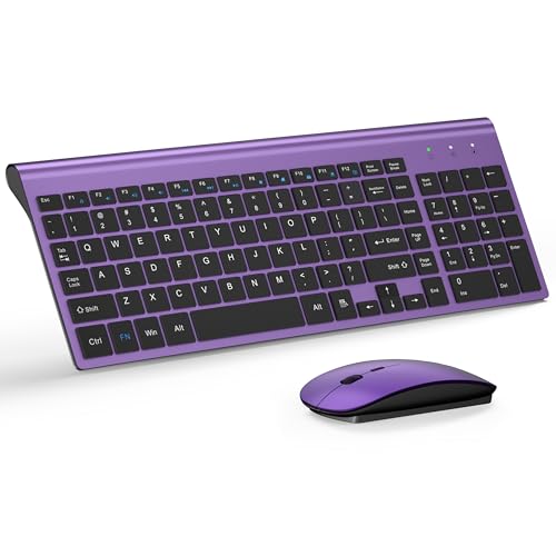 Photo 1 of TopMate Wireless Keyboard and Mouse Ultra Slim Combo