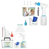 Electric Ear Wax Removal Kit & Ear Cleaning Kits, Ear Wax Cleaner Safe and Easy Ear Cleaning Ear Flu