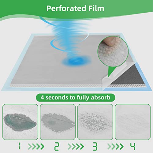 Image of DEEP DEAR Activated Carbon Puppy Pads 30 inchx26 inch (40-Count), Charcoal Dog Pads Extra Large, Disposable XL Dog Pee Pads for Potty Training, Leak-Proof Pet Pads for Whelping Puppies, Kittens, Rabbits