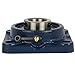 Jeremywell UCF201-8 Pillow Block Bearing (2 Pack), 1/2 inch Bore, 4-Bolt Flange Mounted, Solid Base, Self-Alignment, Square