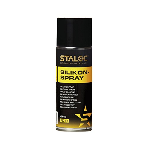 STALOC Spray silicone de qualité supérieure - Lubrifiant, lubrifiant et démoulage hautement concentré - 400 ml