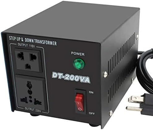 Yinleader Step Up & Step Down Voltage Transformer Power Converter,Convert 220V to 110V OR 110V to 220V in Your Countries (200W)