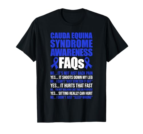 Cauda Equina Syndrome Warrior T-Shirt