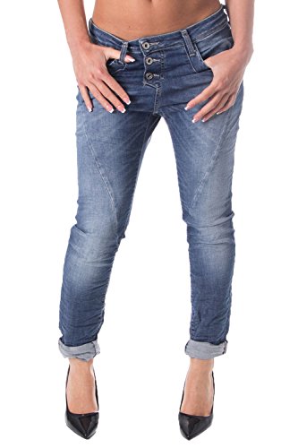 Please Jeans Donna P78 Boyfriend Baggy Basso