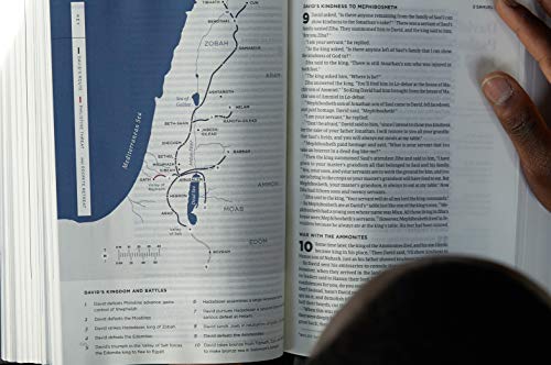 CSB He Reads Truth Bible, Charcoal Cloth Over Board, Black Letter, Wide Margins, Journaling Space, Illustrations, Reading Plans, Easy-to-Read Bible Serif Type - Image 12