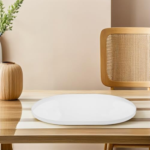 Moule en silicone blanc résistant pour table en résine époxy de bureau durable