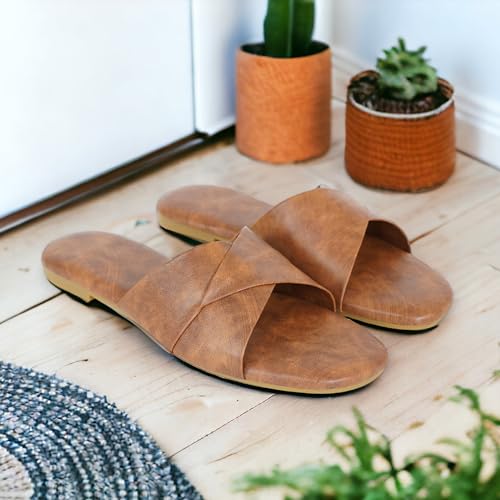 Image of DFR Women Casual Cushioned Flat Slippers Woman
