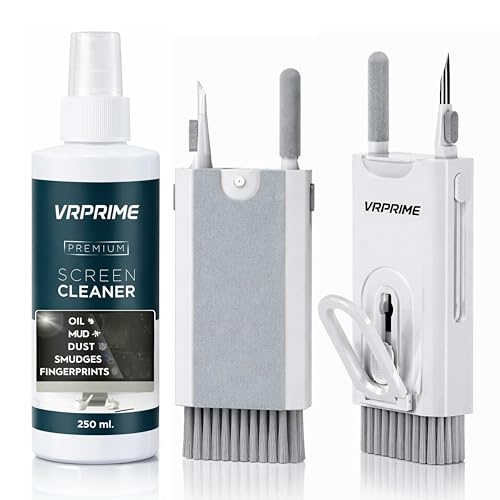 VR PRIME Laptop Cleaner Kit 8-in-1 | Tool for Cleaning Keyboard, ...