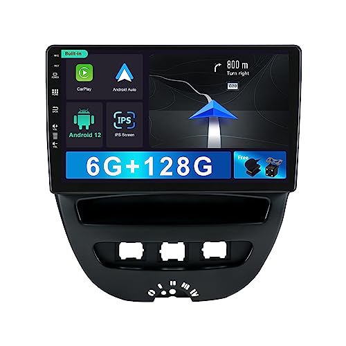 ESSGOO 9 6 128G Für Ctroen C1 Peugeot 108 Toyota Aygo 2014-2021 4G