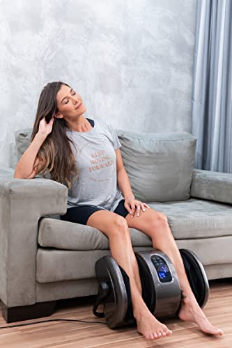 Massageador de Pés, Pernas e Panturrilhas Elétrico Com Shiatsu Foot Bivolt - Relaxmedic