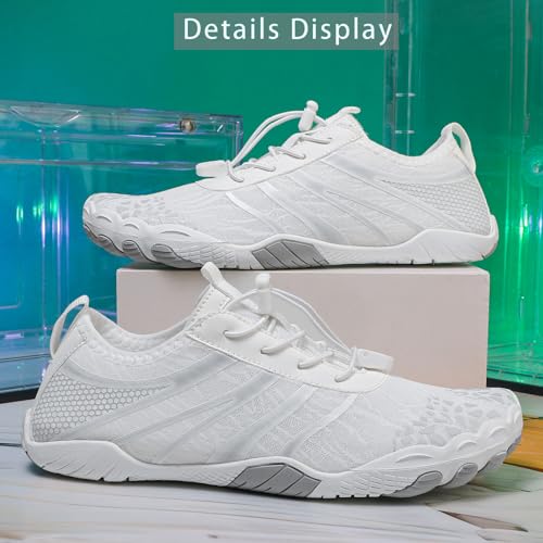 Image of Hike Barefoot Shoes Women Men Pro Water Footwear Wide Toe Box Non-Slip Unisex Athletic Outdoor Running Shoes