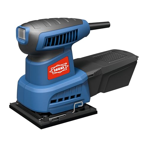 IDEAL POWER TOOLS ID OS110 Electric Orbital Sander Machine N Series Certified - 240W 15000 RPM Pad Size 100x110 2 Amps.